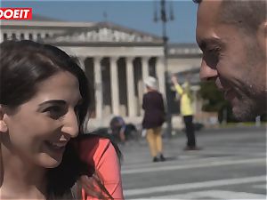 scorching Spanish lady Seduced and pounded by meaty fuck-stick stud
